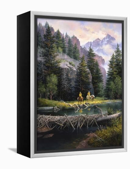 Cure of the Rockies-Jack Sorenson-Framed Stretched Canvas