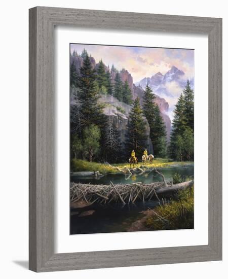 Cure of the Rockies-Jack Sorenson-Framed Art Print