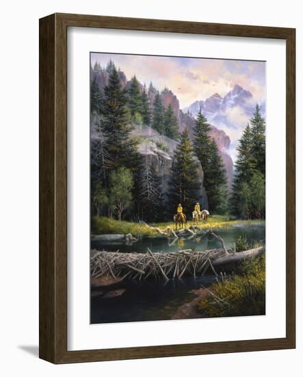 Cure of the Rockies-Jack Sorenson-Framed Art Print