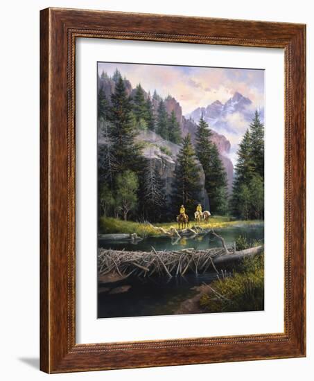 Cure of the Rockies-Jack Sorenson-Framed Art Print