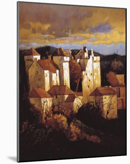 Curemont Medieval-Max Hayslette-Mounted Giclee Print