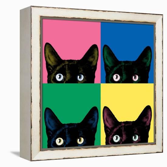 Curiosity Pop-Jon Bertelli-Framed Stretched Canvas