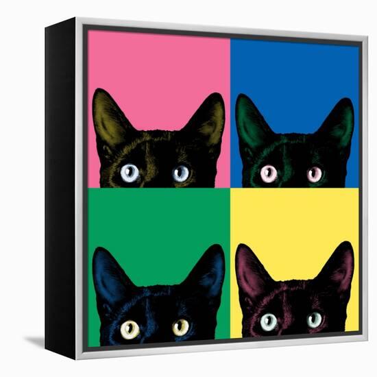 Curiosity Pop-Jon Bertelli-Framed Stretched Canvas