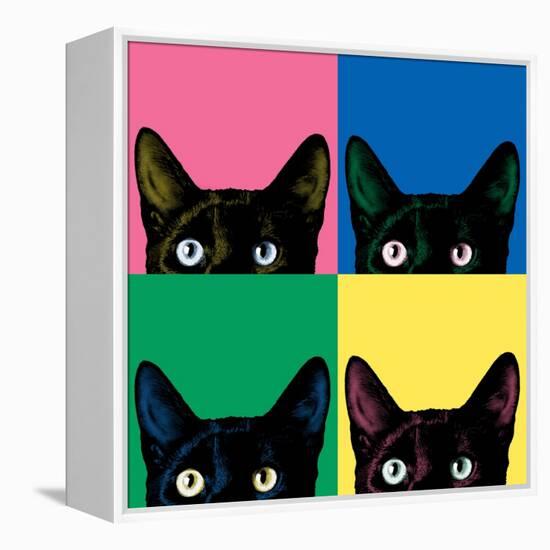 Curiosity Pop-Jon Bertelli-Framed Stretched Canvas