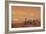 Curiosity Rover on Mars, Artwork-null-Framed Photographic Print