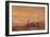 Curiosity Rover on Mars, Artwork-null-Framed Photographic Print