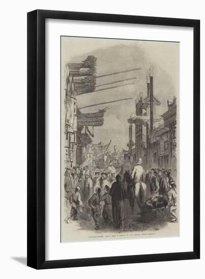 Curiosity-Street, Pekin-Frederick John Skill-Framed Giclee Print