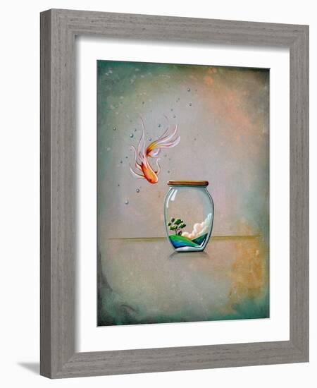 Curiosity-Cindy Thornton-Framed Art Print