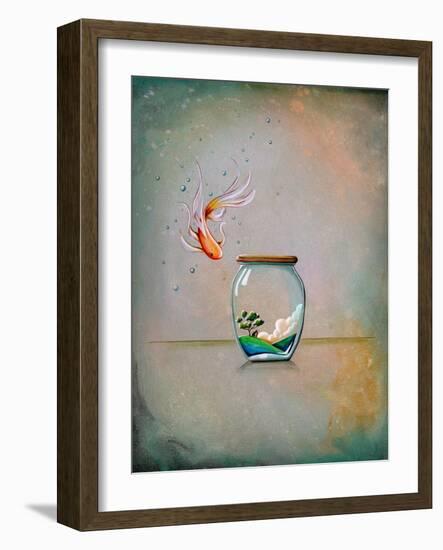 Curiosity-Cindy Thornton-Framed Art Print