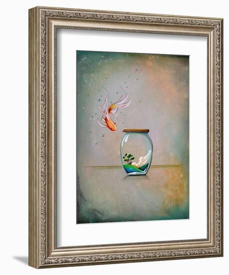 Curiosity-Cindy Thornton-Framed Premium Giclee Print