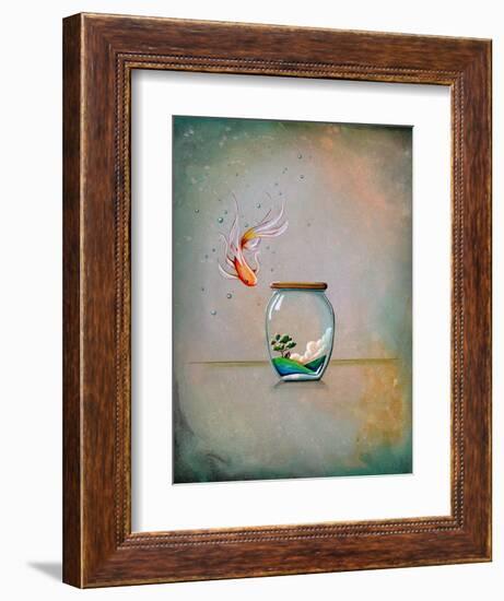 Curiosity-Cindy Thornton-Framed Premium Giclee Print