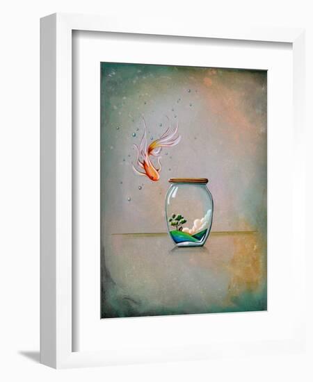 Curiosity-Cindy Thornton-Framed Premium Giclee Print