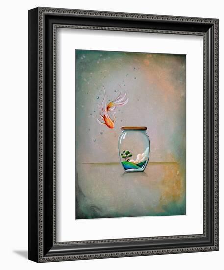 Curiosity-Cindy Thornton-Framed Premium Giclee Print