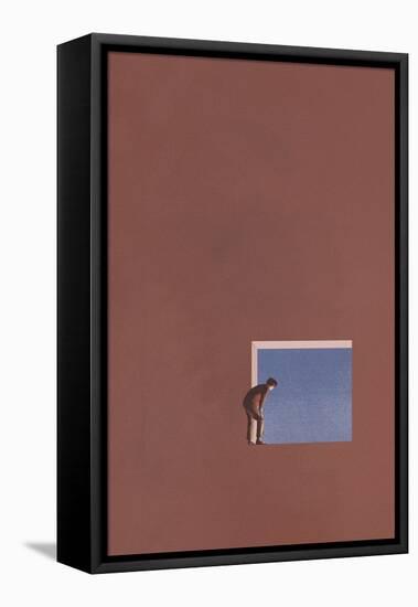 Curiosity-Maarten Leon-Framed Premier Image Canvas