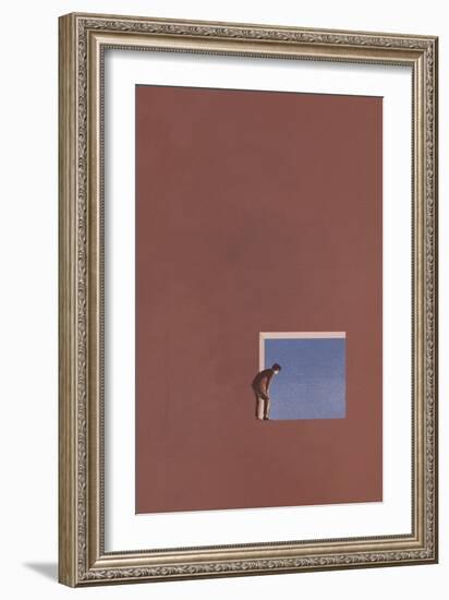 Curiosity-Maarten Leon-Framed Giclee Print