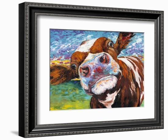 Curious Cow I-Carolee Vitaletti-Framed Premium Giclee Print