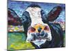 Curious Cow II-Carolee Vitaletti-Mounted Art Print