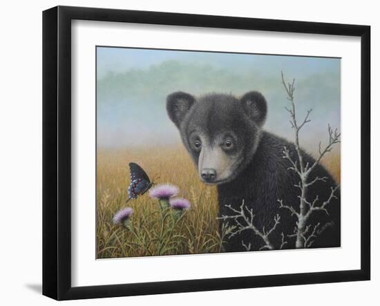 Curious Cub-Robert Wavra-Framed Giclee Print