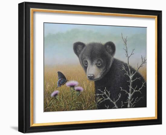 Curious Cub-Robert Wavra-Framed Giclee Print