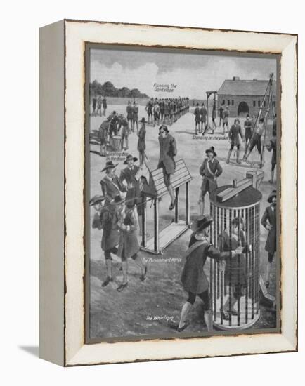 'Curious Old-Time Military Punishments', c1934-Unknown-Framed Premier Image Canvas