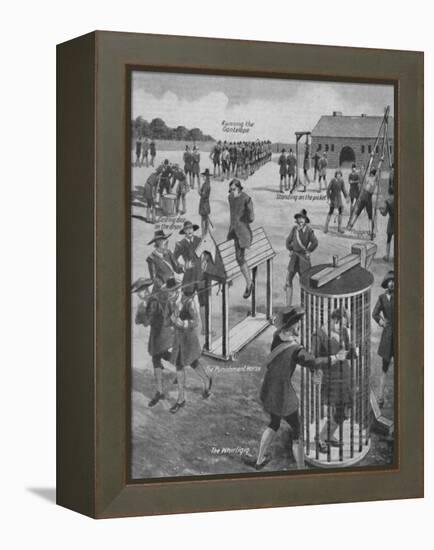 'Curious Old-Time Military Punishments', c1934-Unknown-Framed Premier Image Canvas