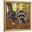 Curious Raccoons-Steve Terrill-Framed Premier Image Canvas