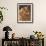 Curious - Red Fox-Joni Johnson-godsy-Framed Art Print displayed on a wall