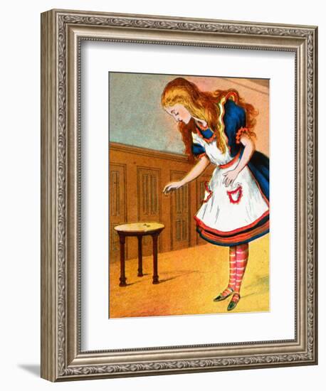 'Curiouser and curiouser, cried Alice', c1900-Unknown-Framed Giclee Print