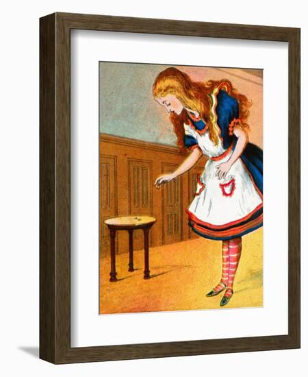 'Curiouser and curiouser, cried Alice', c1900-Unknown-Framed Giclee Print