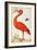 Curlew Catesby (or Scarlet Ibis)-Maria Sibylla Merian-Framed Premium Giclee Print