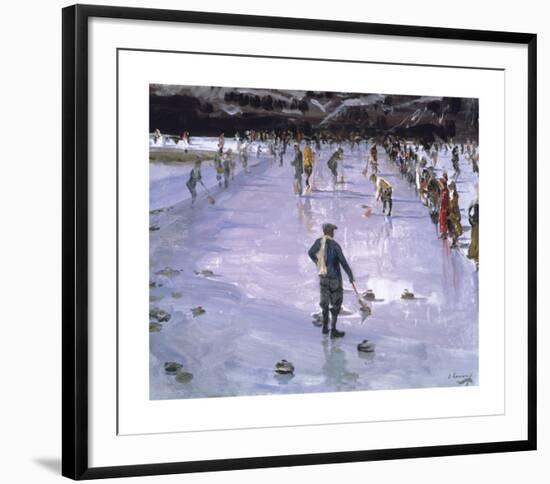 Curling-Sir John Lavery-Framed Premium Giclee Print