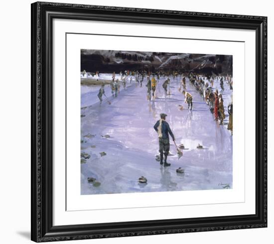 Curling-Sir John Lavery-Framed Premium Giclee Print