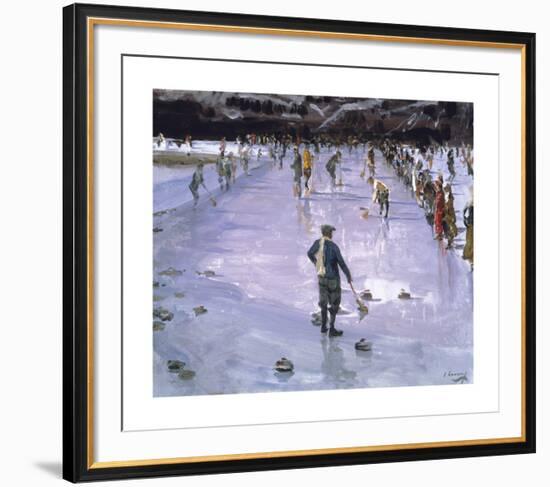 Curling-Sir John Lavery-Framed Premium Giclee Print