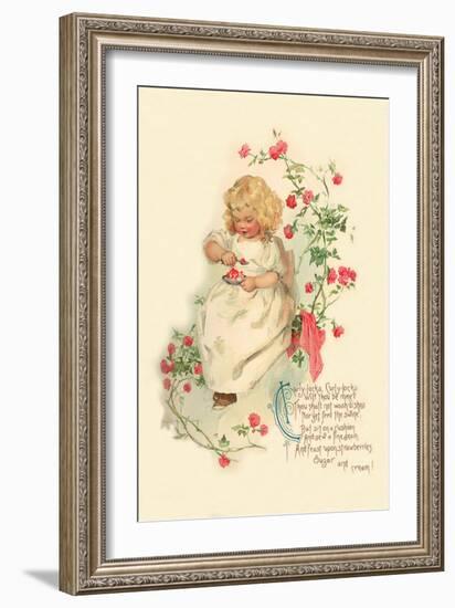 Curly-Locks, Curly-Locks-Maud Humphrey-Framed Art Print