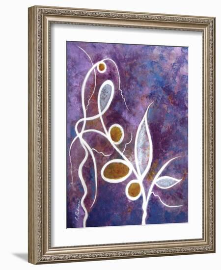 Curly Plant II-Ruth Palmer-Framed Art Print