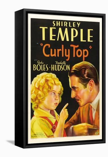 Curly Top, 1935, Directed by Irving Cummings-null-Framed Premier Image Canvas