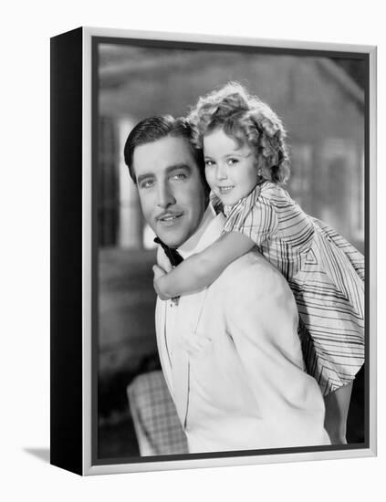 Curly Top, John Boles, Shirley Temple, 1935-null-Framed Stretched Canvas