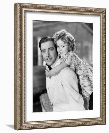 Curly Top, John Boles, Shirley Temple, 1935-null-Framed Photo