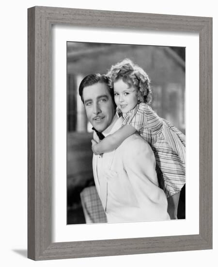 Curly Top, John Boles, Shirley Temple, 1935-null-Framed Photo