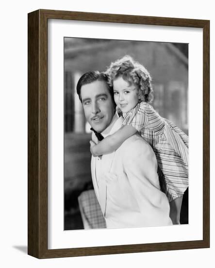 Curly Top, John Boles, Shirley Temple, 1935-null-Framed Photo