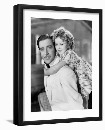 Curly Top, John Boles, Shirley Temple, 1935-null-Framed Photo