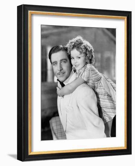 Curly Top, John Boles, Shirley Temple, 1935-null-Framed Photo