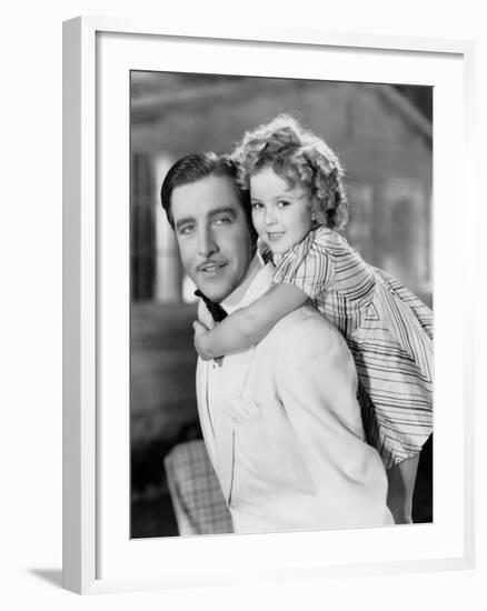 Curly Top, John Boles, Shirley Temple, 1935-null-Framed Photo