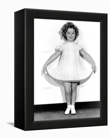 Curly Top, Shirley Temple, 1935-null-Framed Stretched Canvas