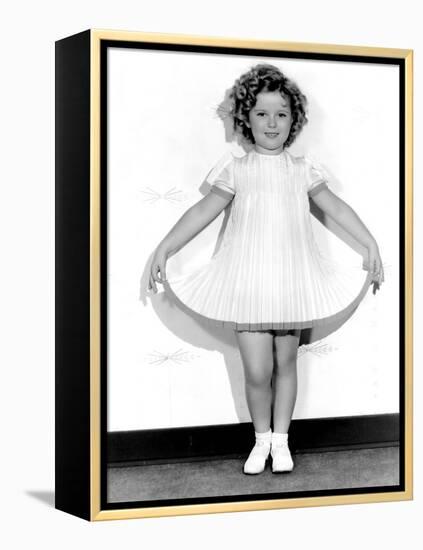 Curly Top, Shirley Temple, 1935-null-Framed Stretched Canvas