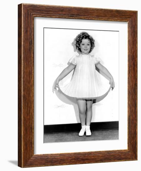 Curly Top, Shirley Temple, 1935-null-Framed Photo