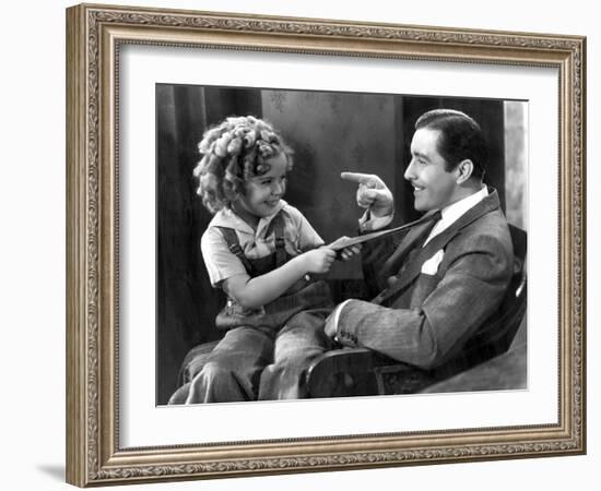 Curly Top, Shirley Temple, John Boles, 1935-null-Framed Photo