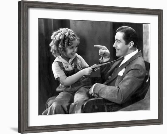 Curly Top, Shirley Temple, John Boles, 1935-null-Framed Photo