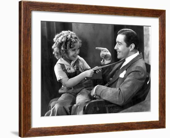 Curly Top, Shirley Temple, John Boles, 1935-null-Framed Photo