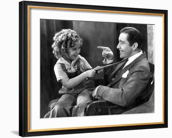 Curly Top, Shirley Temple, John Boles, 1935-null-Framed Photo